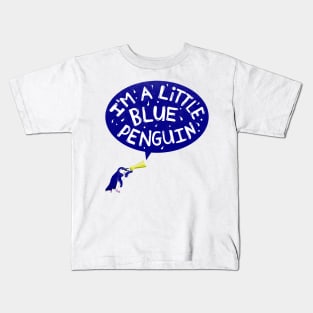 Little Blue Penguin Kids T-Shirt